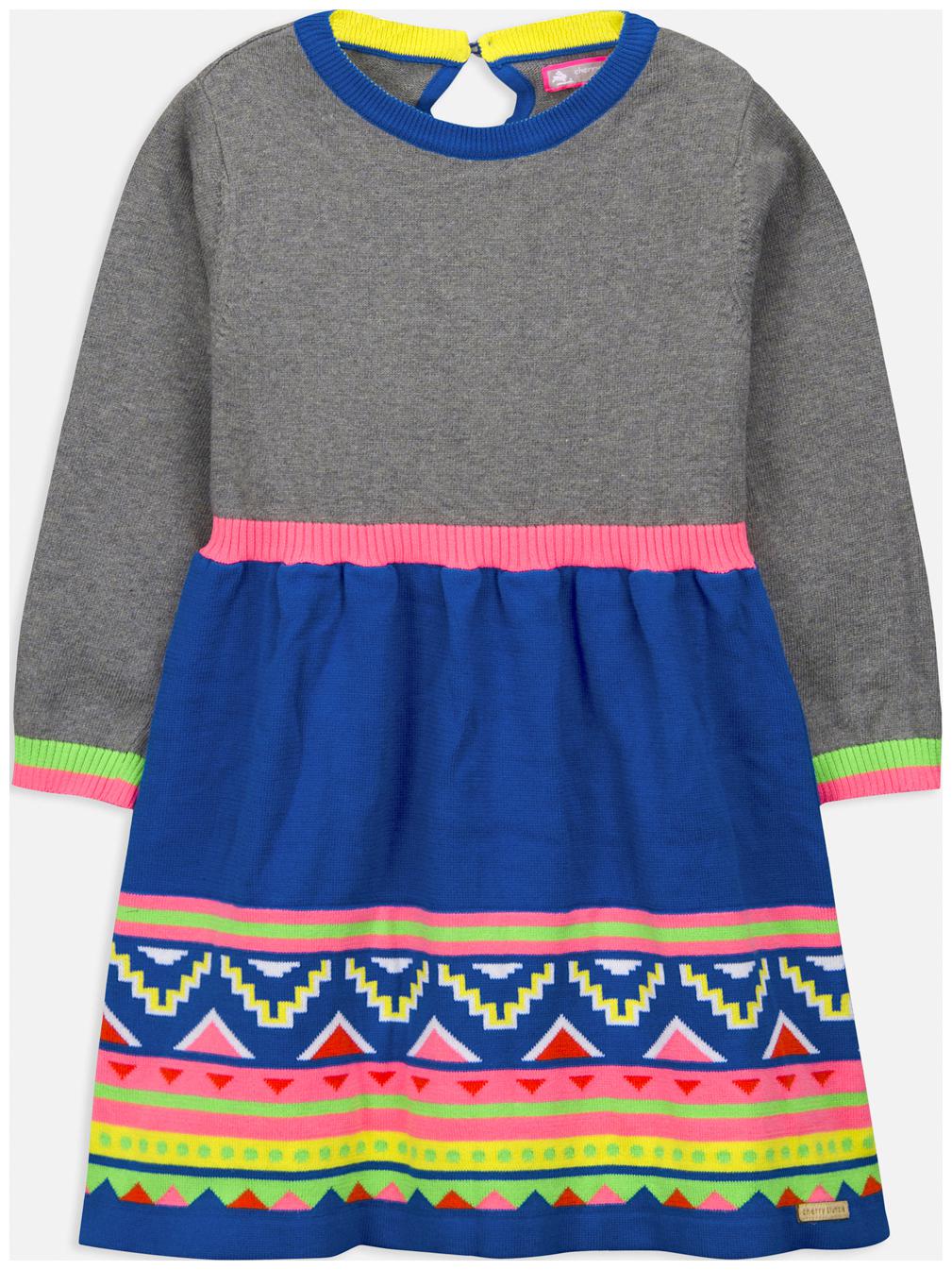 

Cherry Crumble By Nitt Hyman Baby girl Cotton Solid Collar frock - Multi
