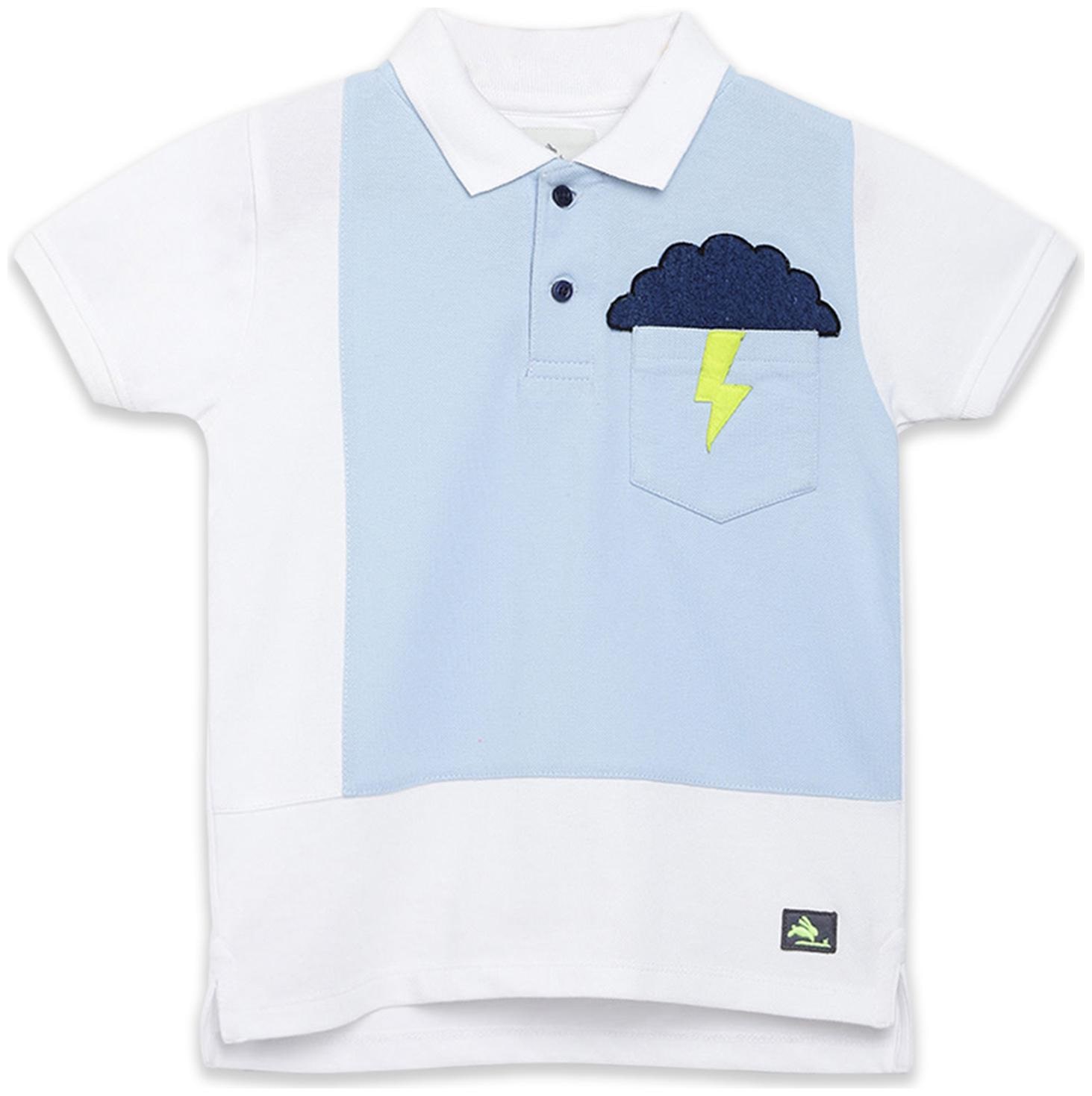 

Cherry Crumble By Nitt Hyman Boy Cotton blend Solid T-shirt - Blue