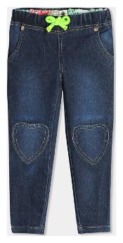 

Cherry Crumble By Nitt Hyman Baby girl Denim Solid Jeans - Blue
