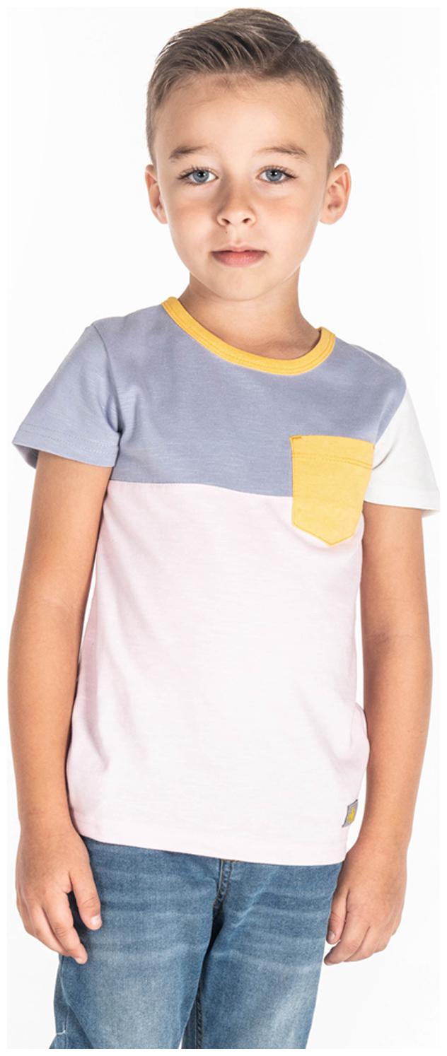 

Cherry Crumble By Nitt Hyman Cotton Colorblocked T shirt for Baby Boy - Multi