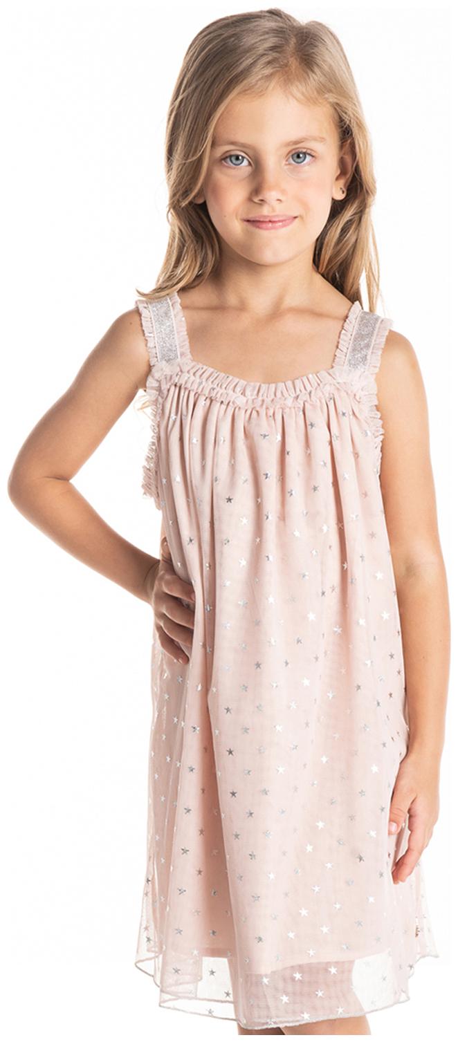 

Cherry Crumble By Nitt Hyman Pink Poly Cotton Sleeveless Knee Length Princess Frock ( Pack of 1 )