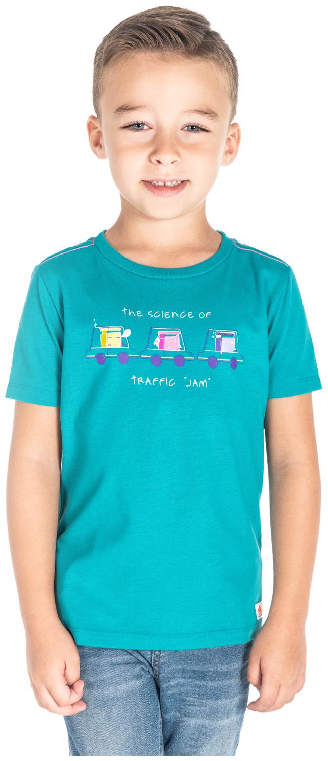 

Cherry Crumble By Nitt Hyman Cotton Solid T shirt for Baby Boy - Blue