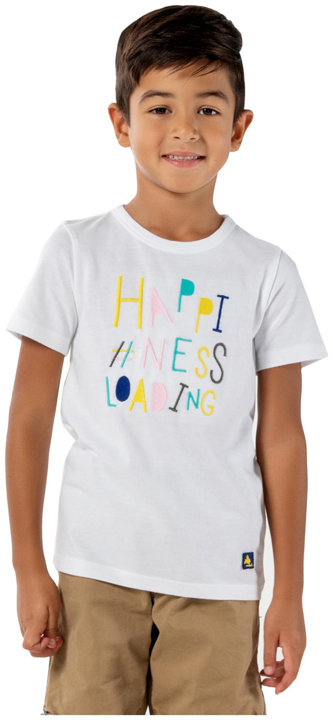 

Cherry Crumble By Nitt Hyman Boy Cotton blend Solid T-shirt - White
