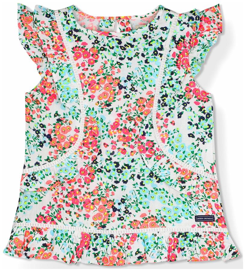 

Cherry Crumble By Nitt Hyman Girl Polyester Solid Top - Multi
