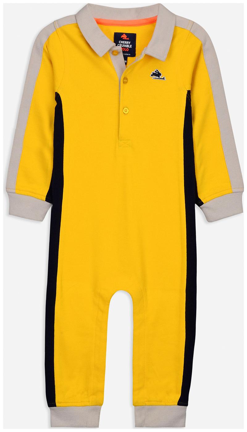 

Cherry Crumble By Nitt Hyman Baby boy Cotton Solid Onesie - Multi