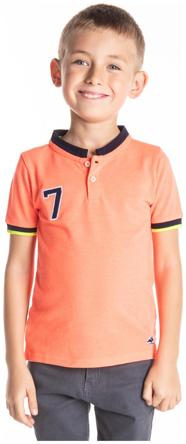

Cherry Crumble By Nitt Hyman Boy Cotton Solid T-shirt - Orange