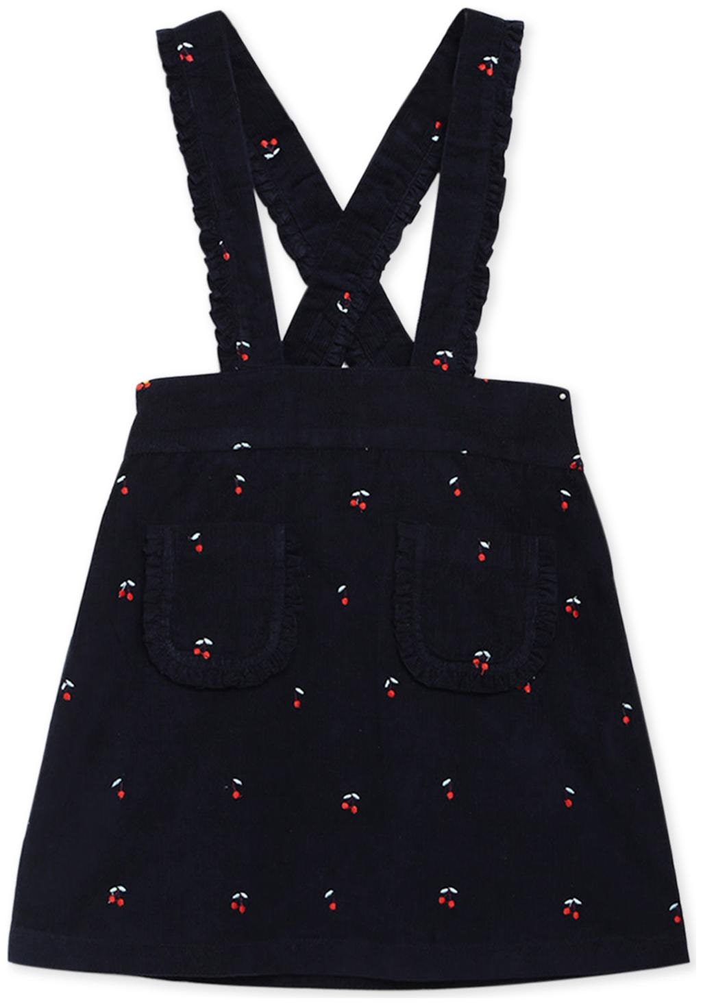

Cherry Crumble By Nitt Hyman Blue Cotton Blend Sleeveless Knee Length Princess Frock ( Pack of 1 )
