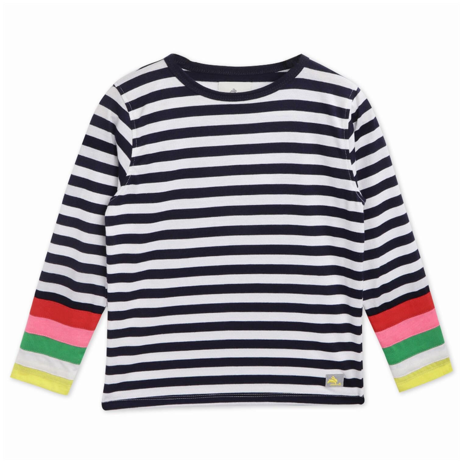 

Cherry Crumble By Nitt Hyman Boy Cotton blend Striped T-shirt - Blue White