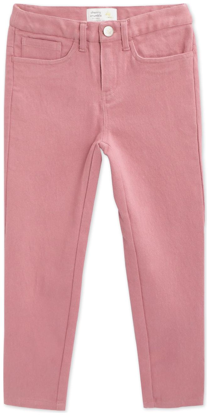

Cherry Crumble By Nitt Hyman Baby girl Cotton blend Solid Jeans - Pink