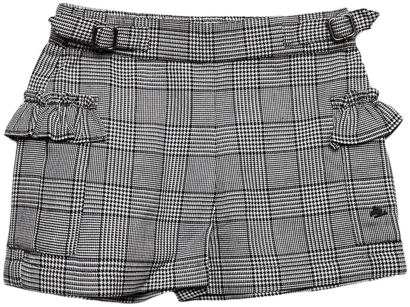 

Cherry Crumble By Nitt Hyman Girl Cotton Solid Regular shorts - Grey