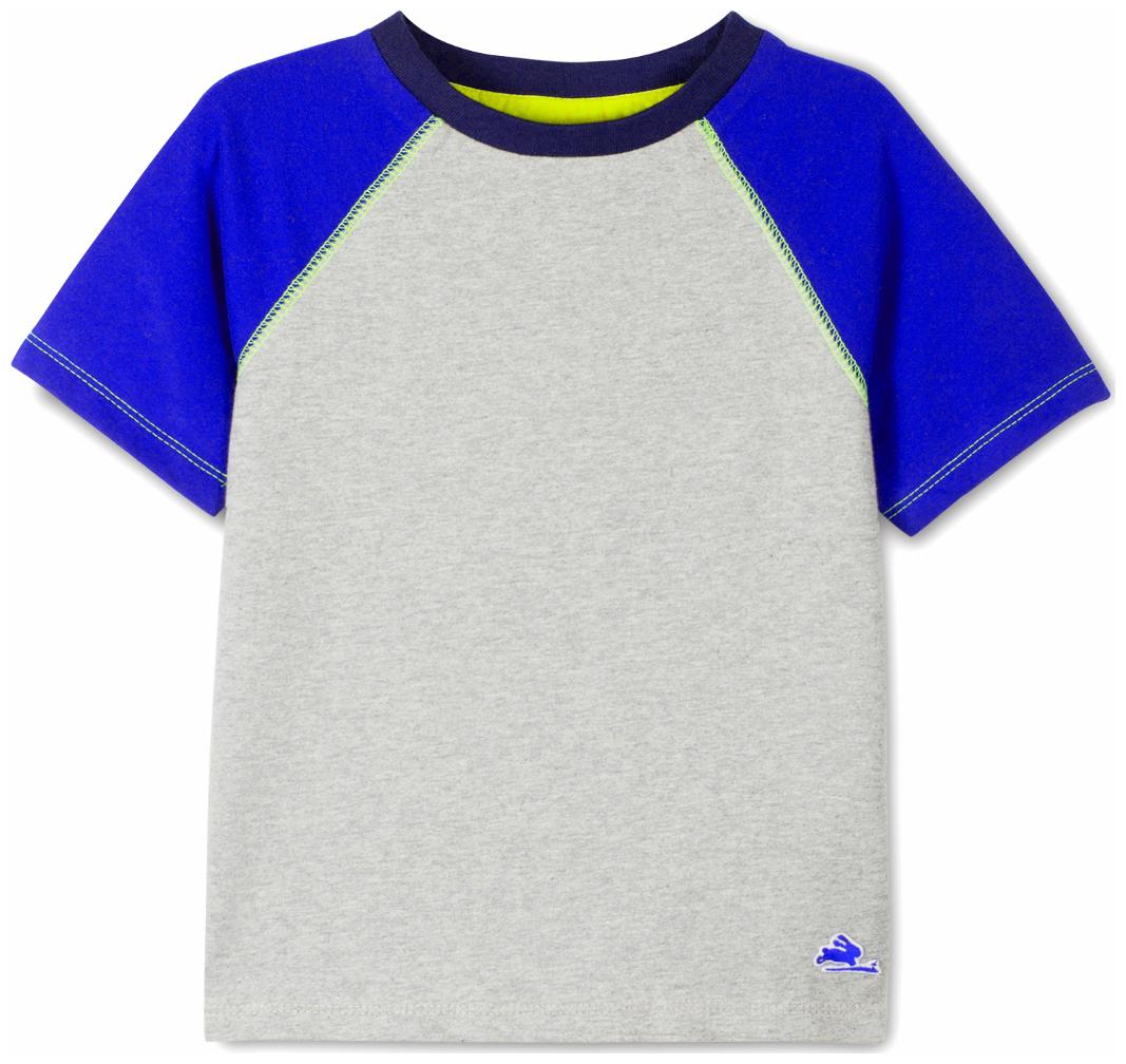 

Cherry Crumble By Nitt Hyman Boy Cotton Solid T-shirt - Grey