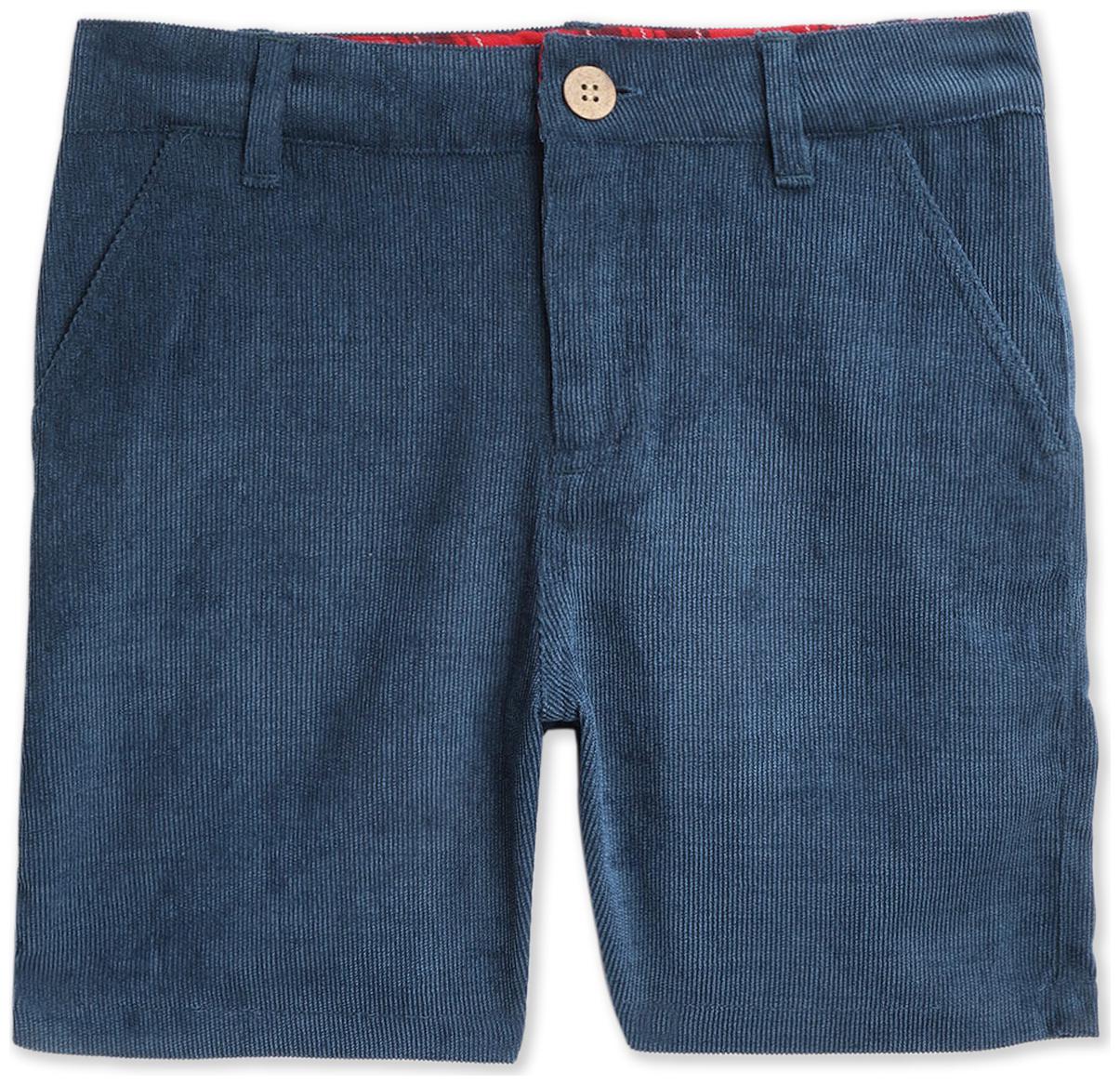 

Cherry Crumble By Nitt Hyman Boy Solid Shorts 3 4ths - Blue