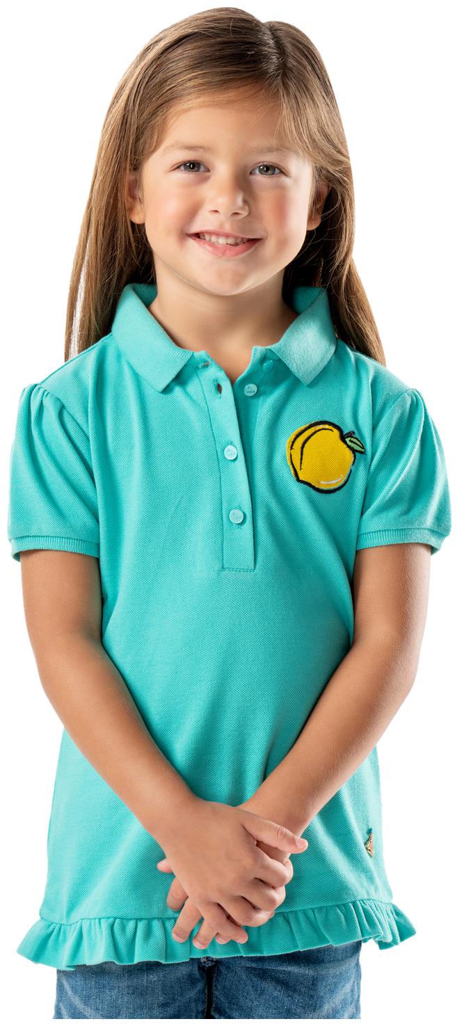 

Cherry Crumble By Nitt Hyman Girl Blended Solid Top - Green