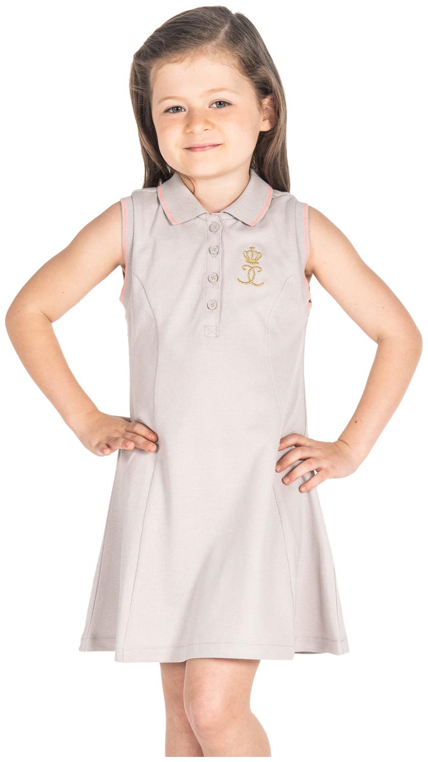 

Cherry Crumble Lurex Polo Dress