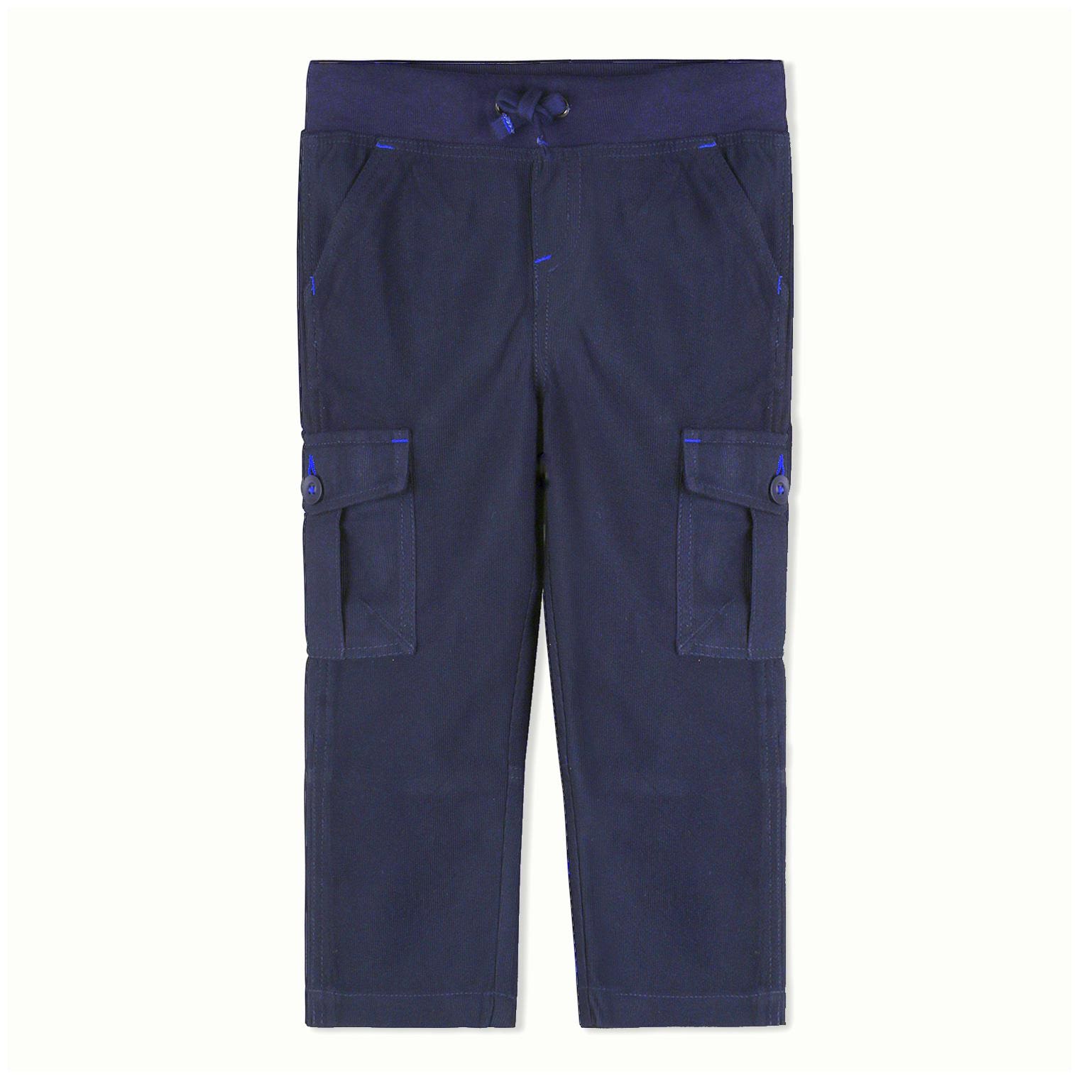 

Cherry Crumble By Nitt Hyman Baby boy Poly cotton Solid Trousers - Blue
