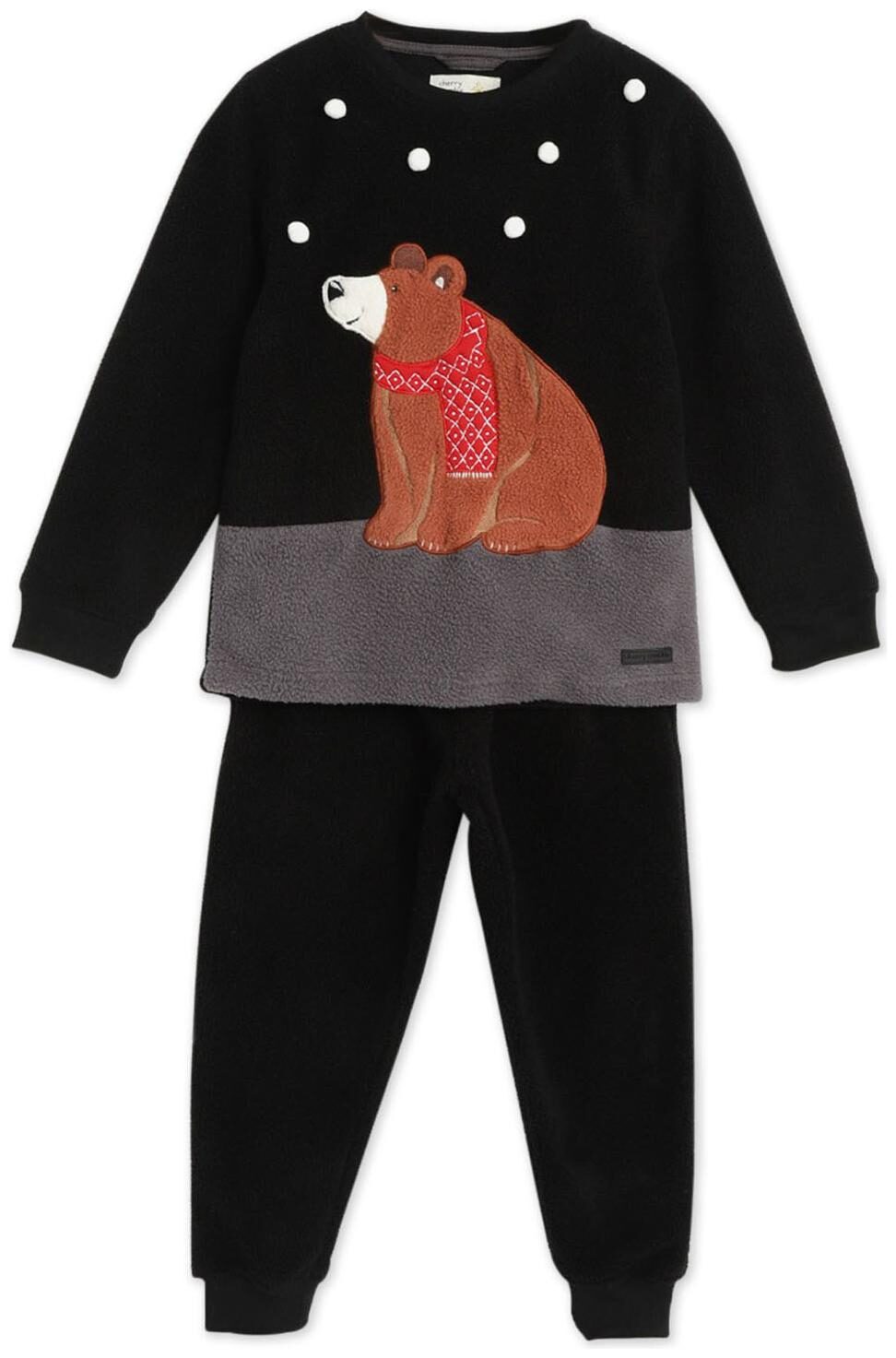 

Cherry Crumble By Nitt Hyman Baby boy Cotton blend Printed Sleep suit - Black