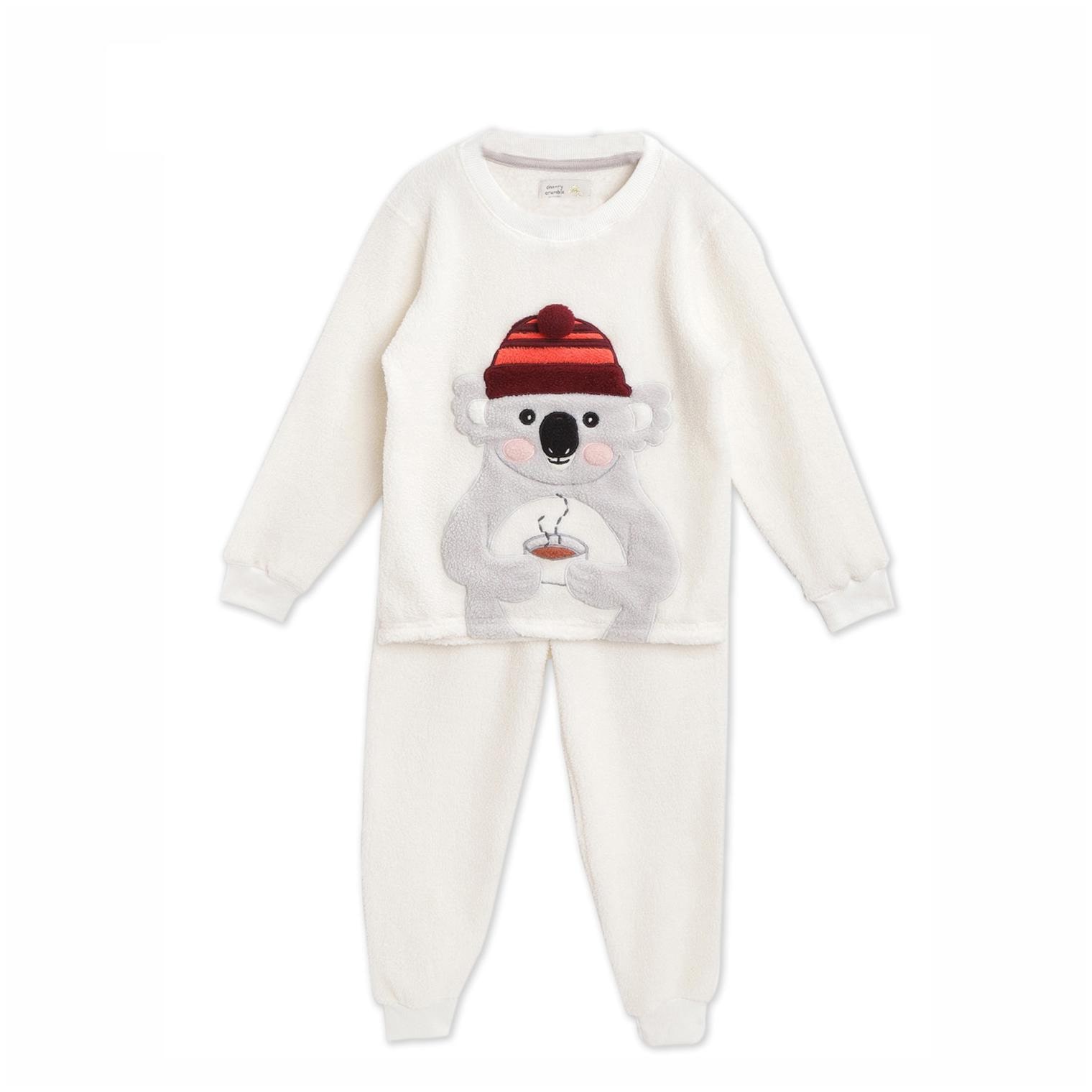 

Cherry Crumble By Nitt Hyman Baby boy Cotton blend Printed Sleep suit - Cream