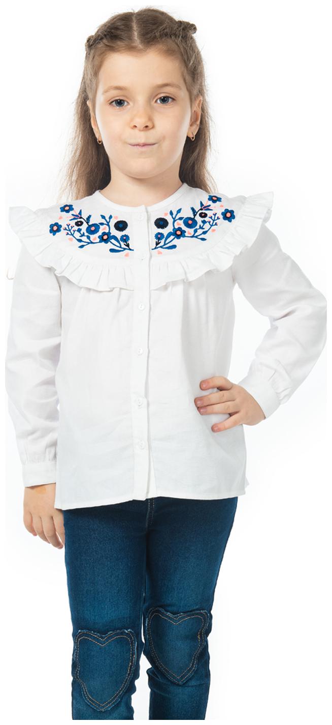 

Cherry Crumble By Nitt Hyman Girl Cotton Checked Top - White