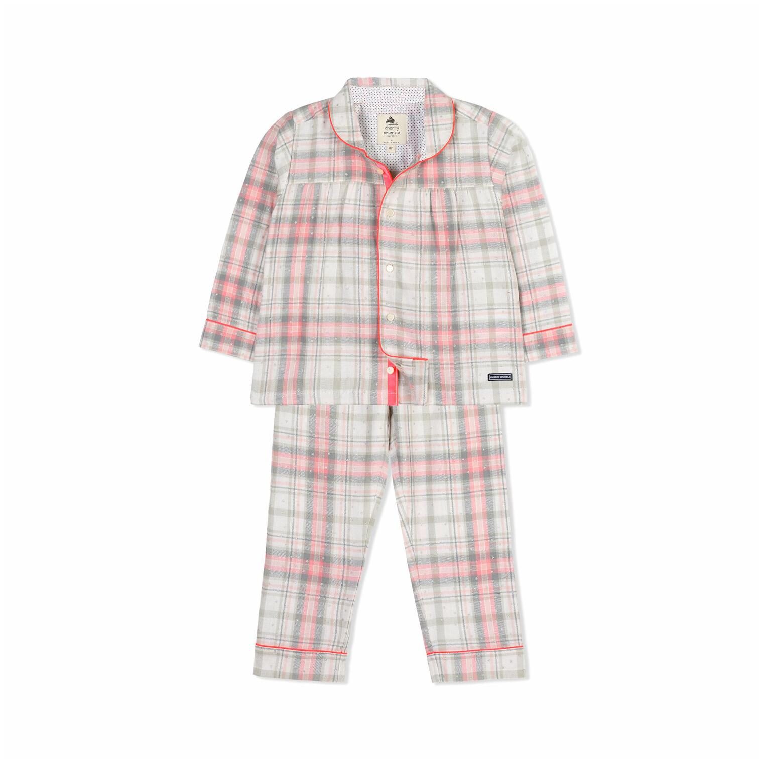 

Cherry Crumble By Nitt Hyman Baby girl Top bottom set - Multi