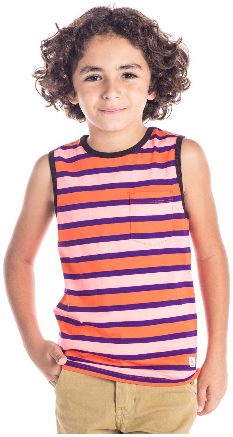

Cherry Crumble By Nitt Hyman Cotton Colorblocked T shirt for Baby Boy - Multi