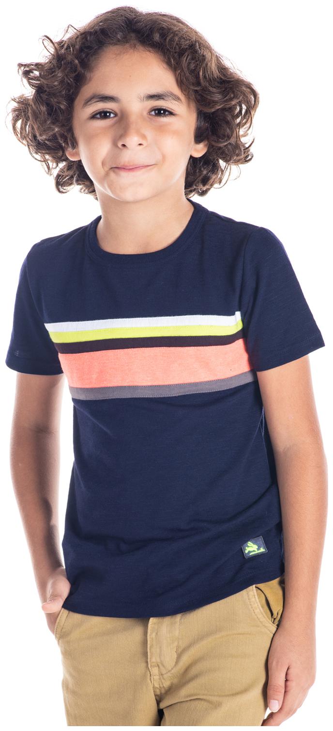 

Cherry Crumble By Nitt Hyman Cotton Printed T shirt for Baby Boy - Blue