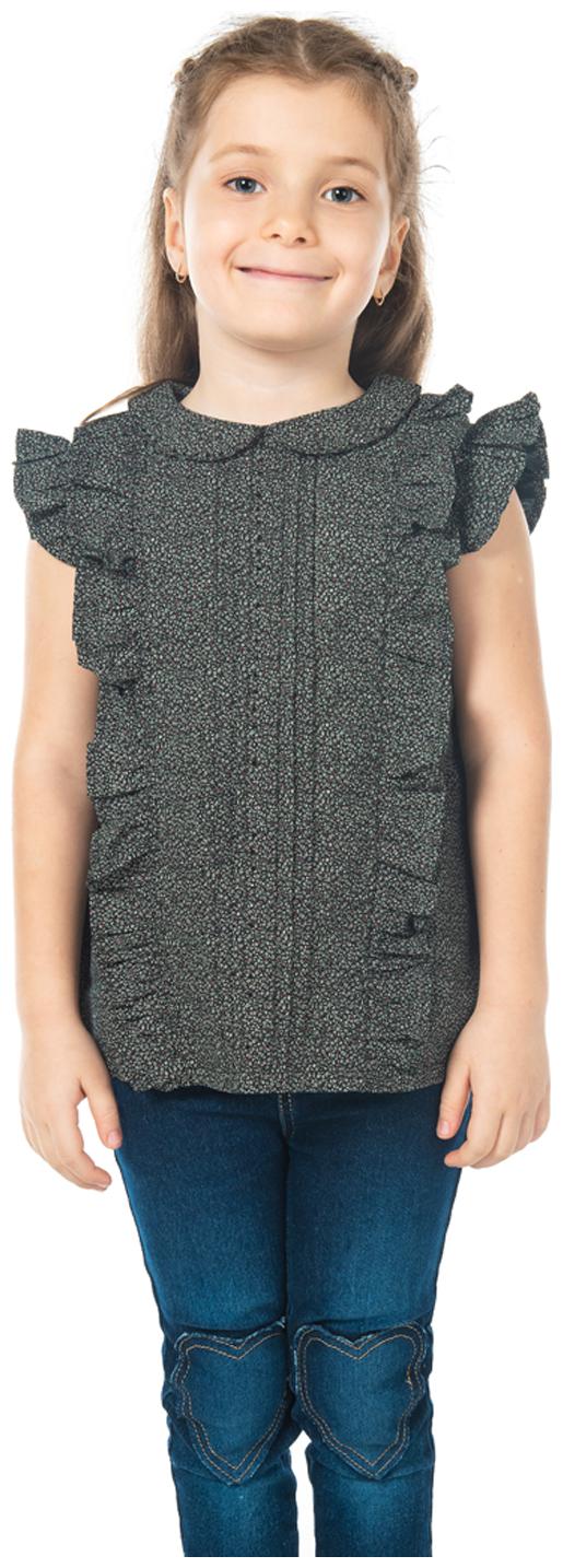

Cherry Crumble By Nitt Hyman Girl Cotton Solid Top - Grey