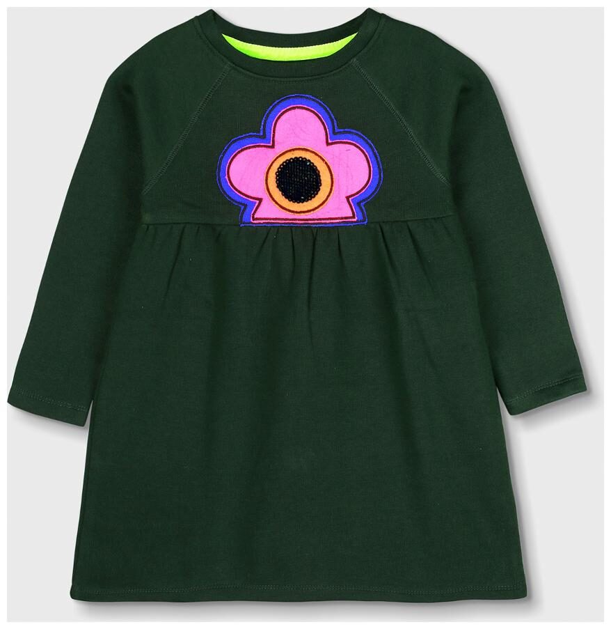 

Cherry Crumble Quirky Applique Dress
