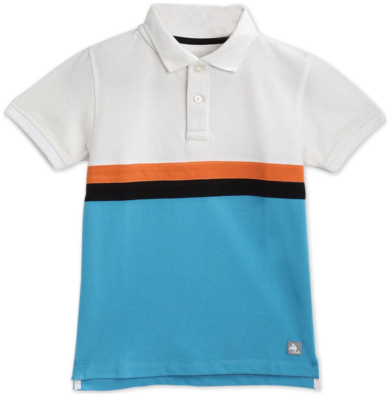 

Cherry Crumble By Nitt Hyman Boy Cotton blend Colorblocked T-shirt - Multi