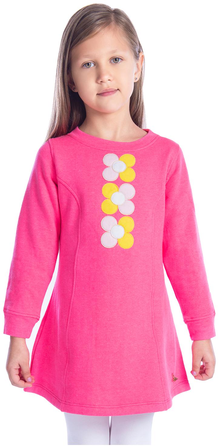 

Cherry Crumble By Nitt Hyman Pink Cotton Blend Full Sleeves Knee Length Winter Frock ( Pack of 1 )