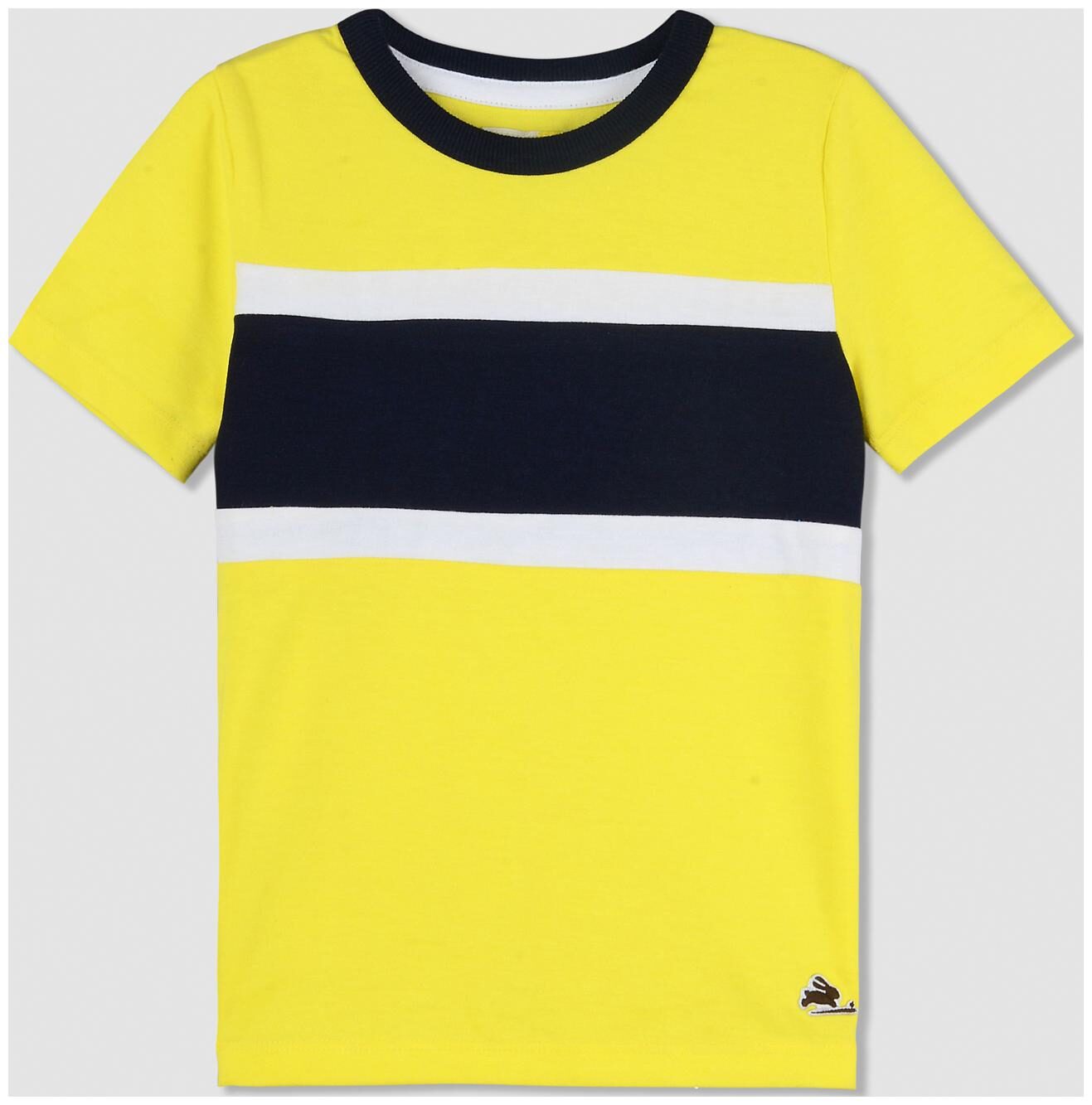 

Cherry Crumble By Nitt Hyman Boy Cotton Solid T-shirt - Yellow
