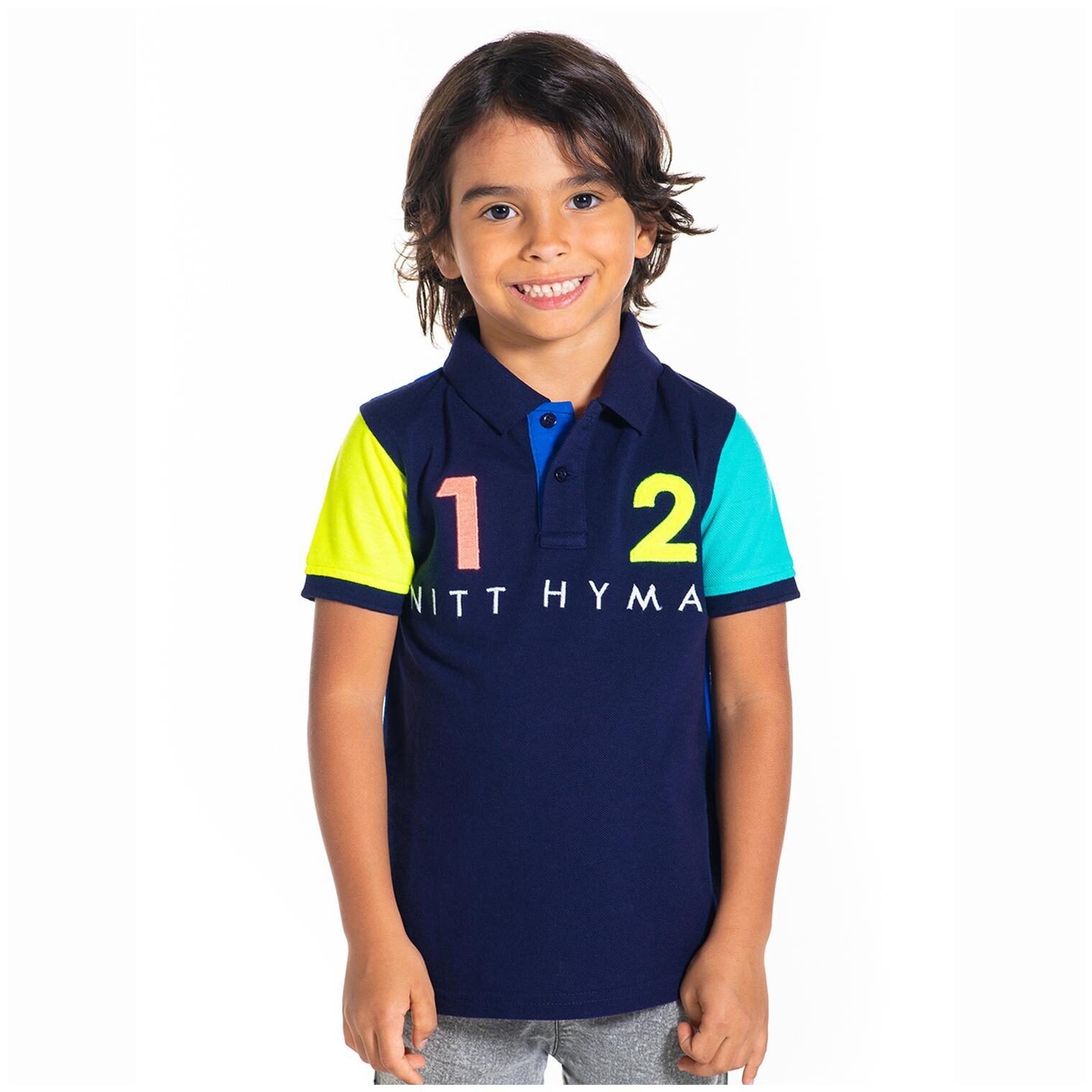 

Cherry Crumble By Nitt Hyman Boy Poly cotton Printed T-shirt - Multi