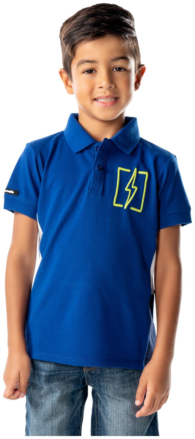 

Cherry Crumble By Nitt Hyman Boy Cotton blend Solid T-shirt - Blue
