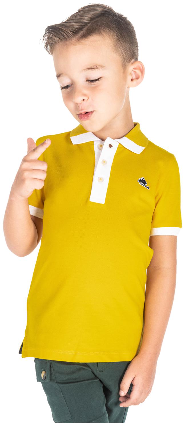 

Cherry Crumble By Nitt Hyman Boy Cotton Solid T-shirt - Yellow