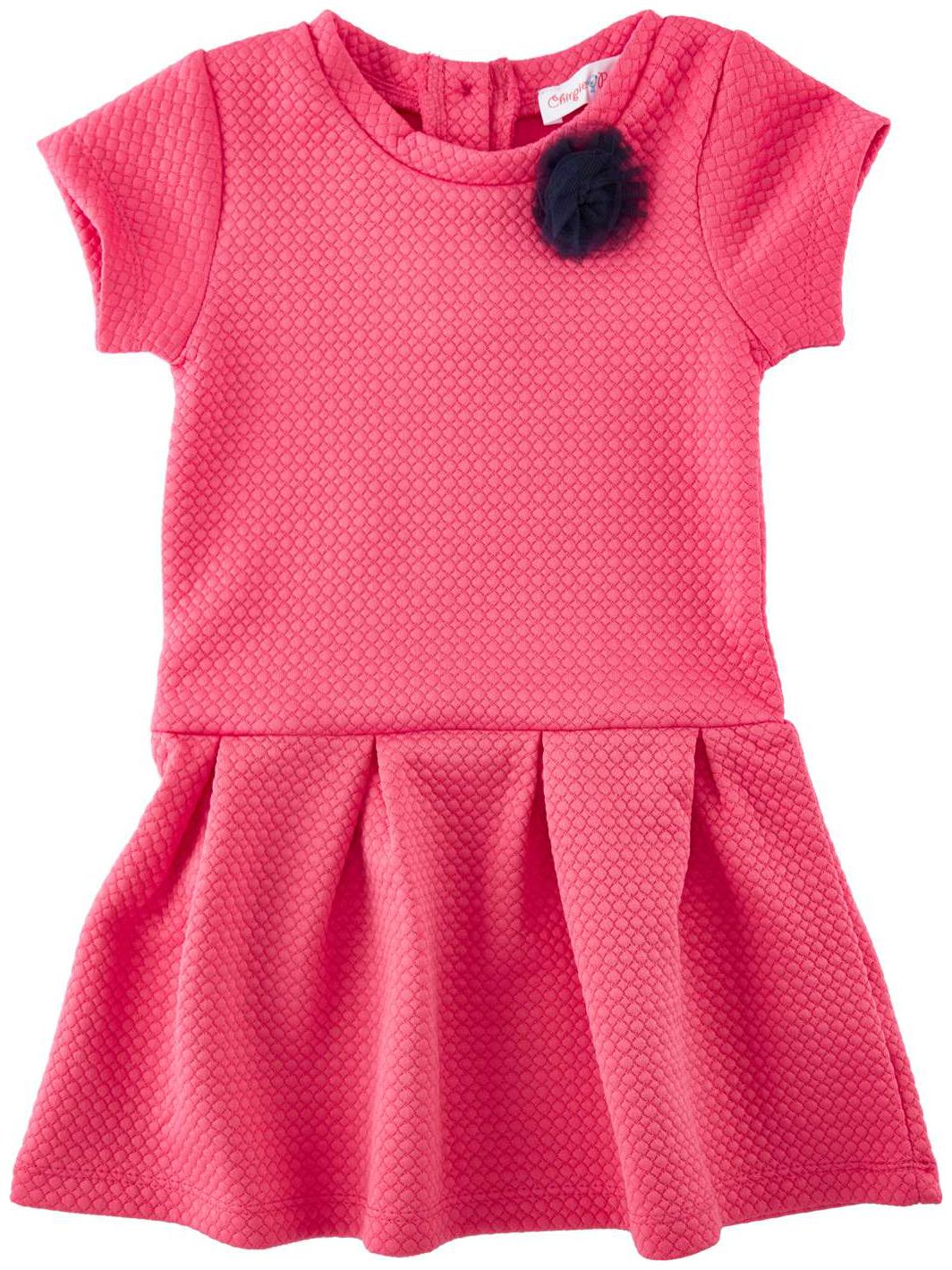 

Chirpie Pie by Pantaloons Baby girl Cotton Solid Princess frock - Pink