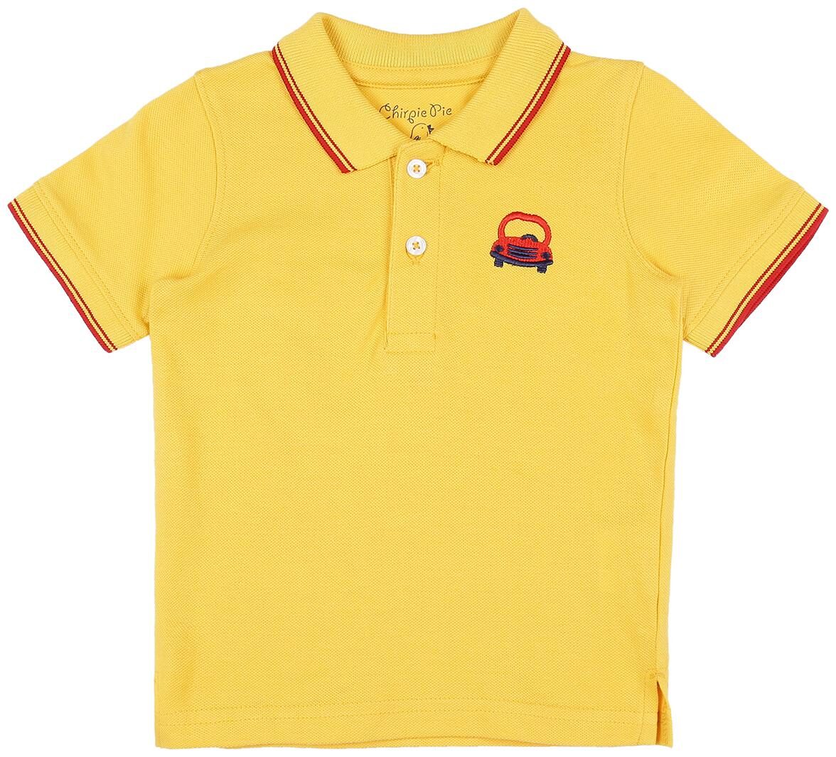 

Chirpie Pie by Pantaloons Cotton Solid T shirt for Baby Boy - Yellow
