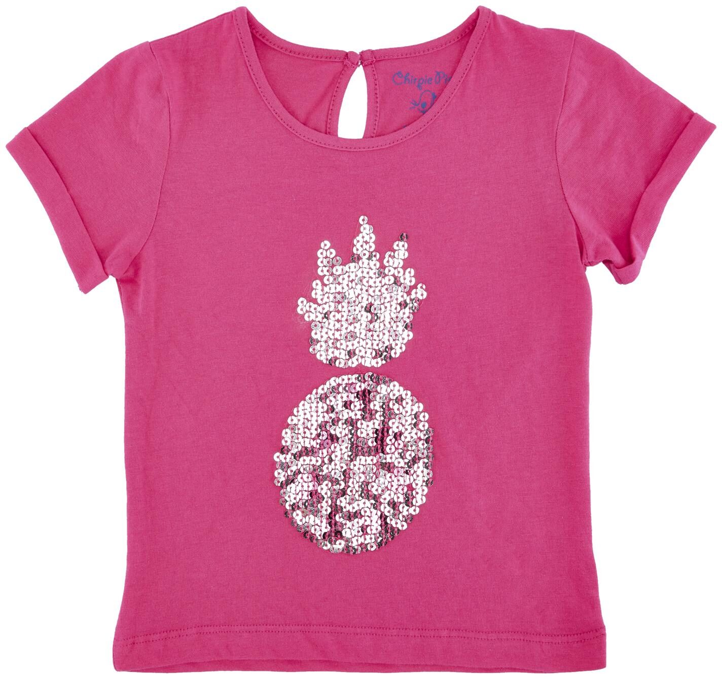 

Chirpie Pie by Pantaloons Cotton Printed Top for Baby Girl - Pink