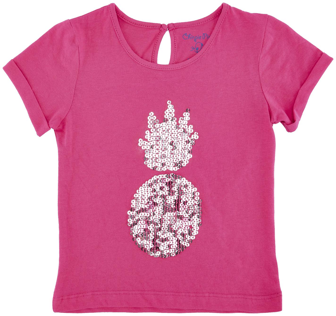 

Chirpie Pie by Pantaloons Cotton Printed Top for Baby Girl - Pink