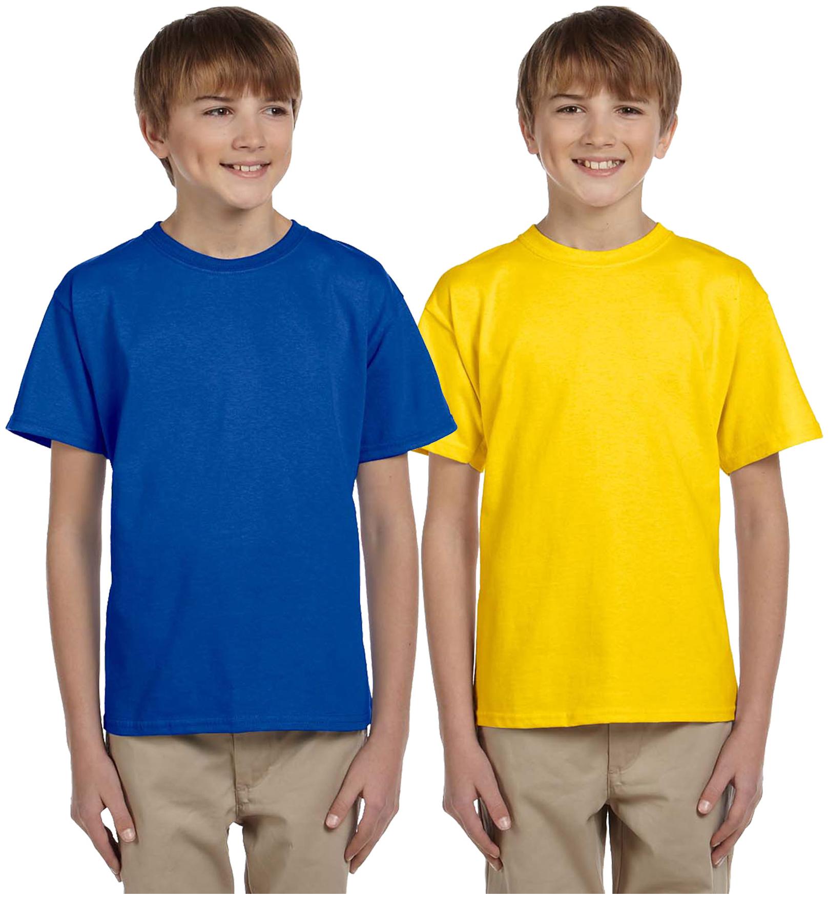 

Cliths Boy Cotton Solid T-shirt - Multi