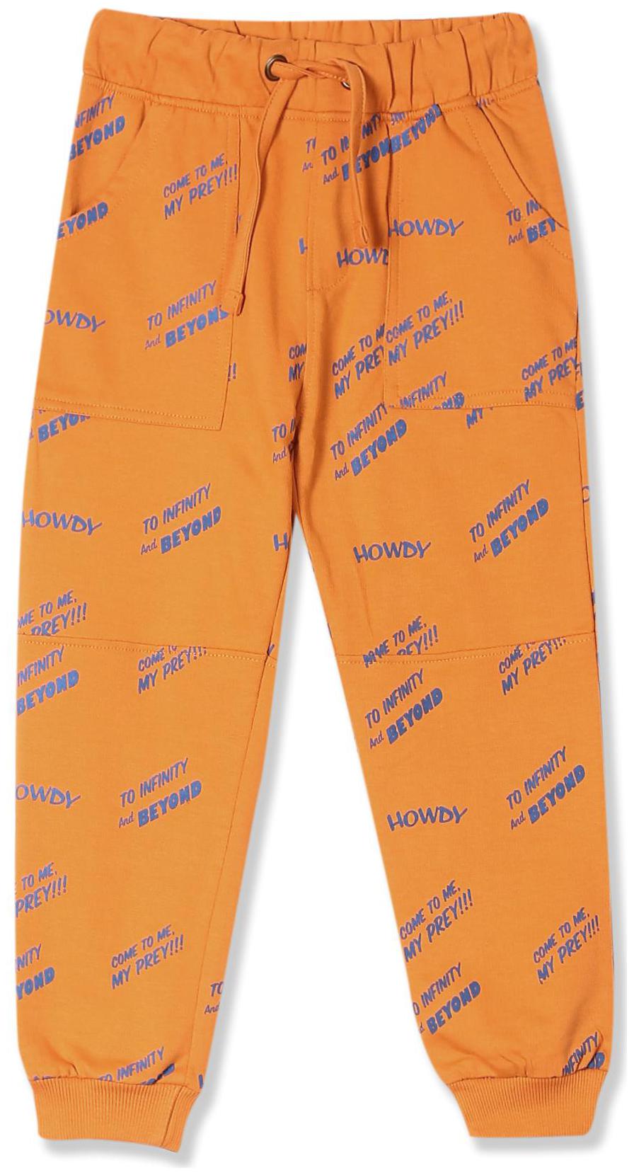

Colt Baby boy Cotton Printed Trousers - Orange