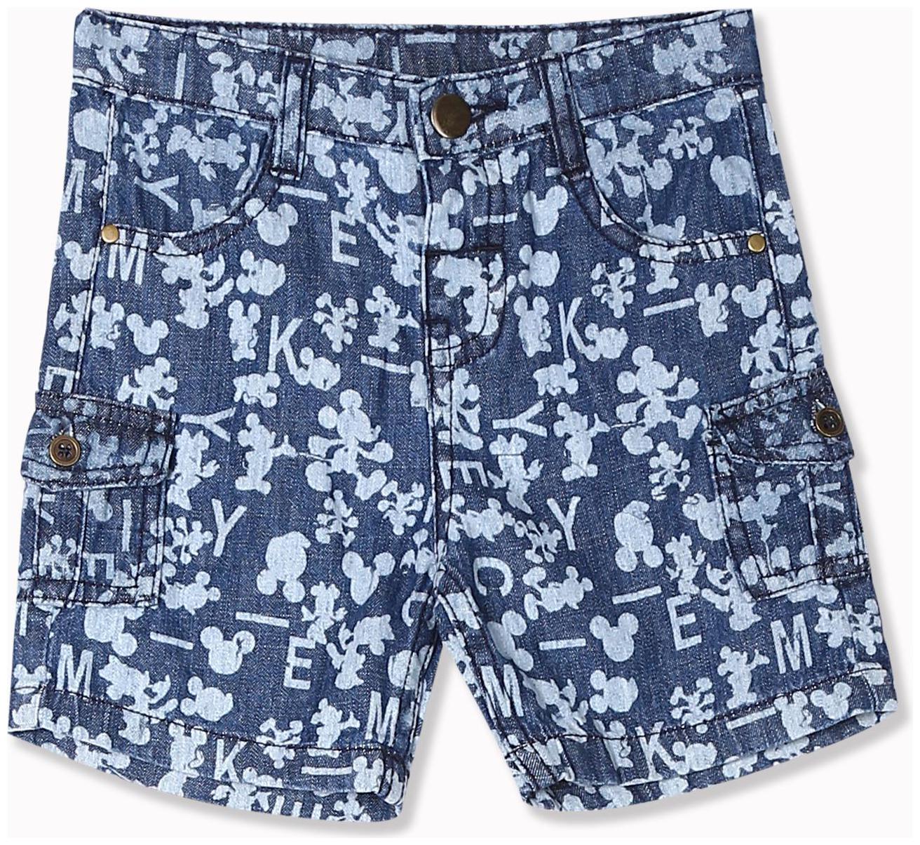 

Colt Baby boy Cotton Printed Shorts - Blue