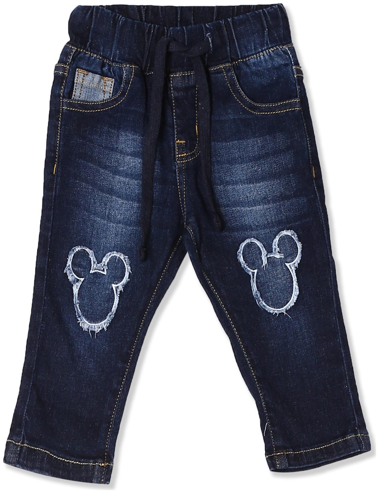 

Colt Baby boy Cotton Applique Jeans - Blue