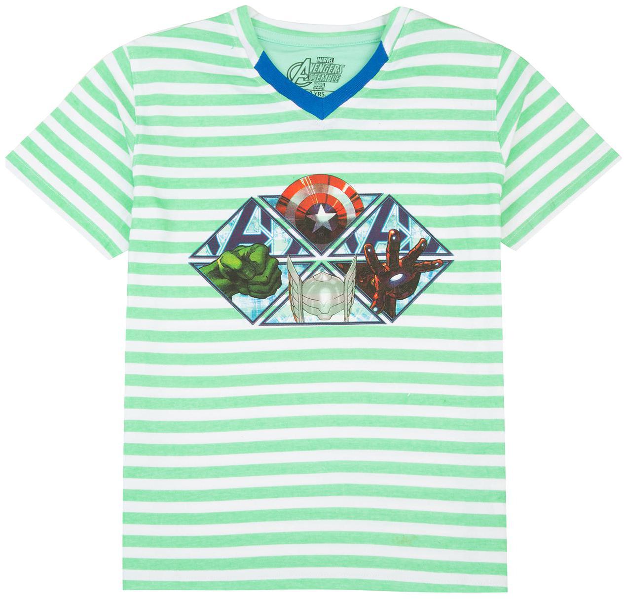 

Colt Boy Cotton Striped T-shirt - Green