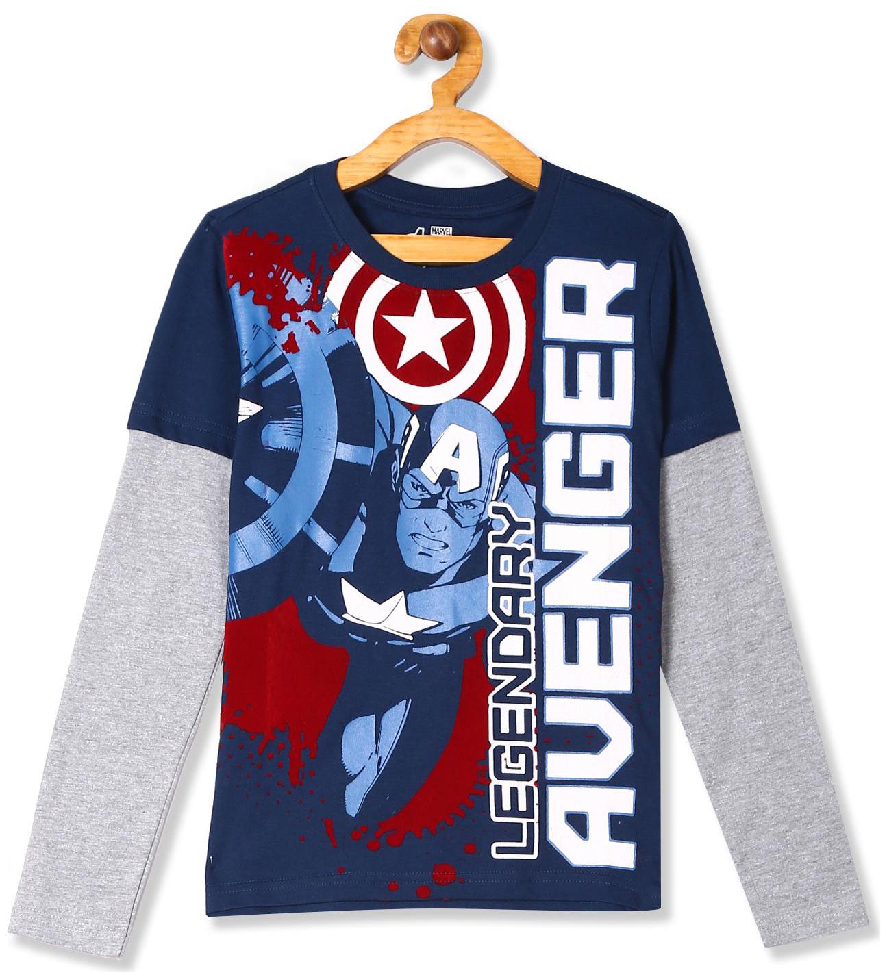 

Colt Boy Cotton Printed T-shirt - Blue