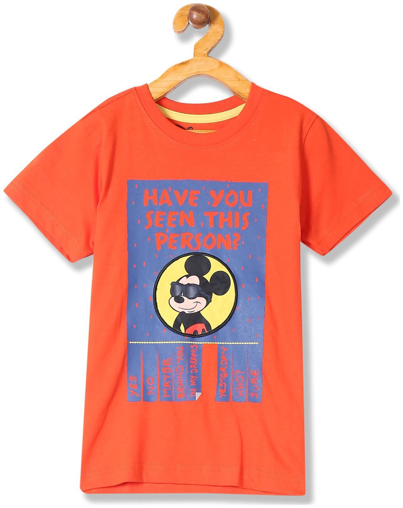 

Colt Boy Cotton Printed T-shirt - Orange