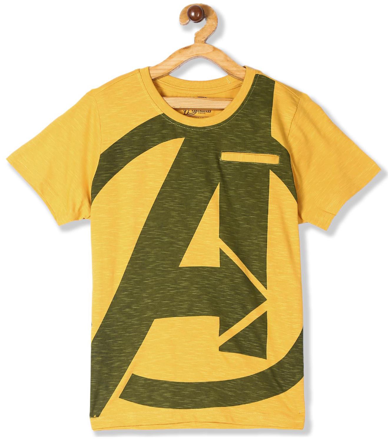 

Colt Boy Cotton Printed T-shirt - Yellow