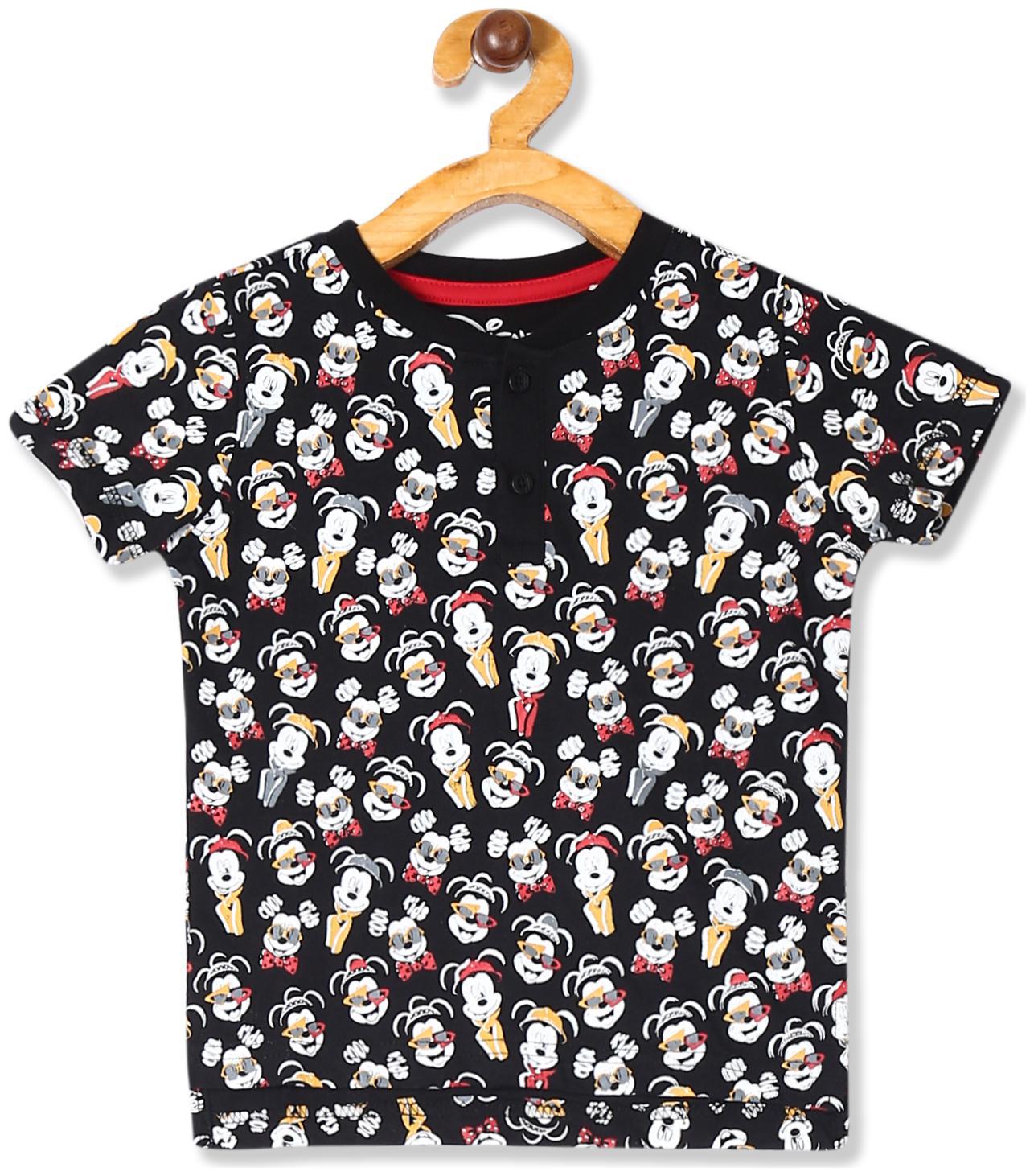 

Colt Boy Cotton Printed T-shirt - Black