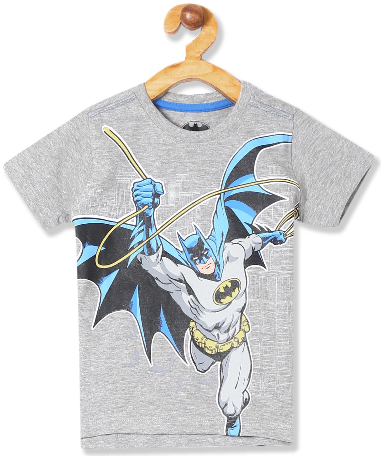 

Colt Boy Cotton Printed T-shirt - Grey
