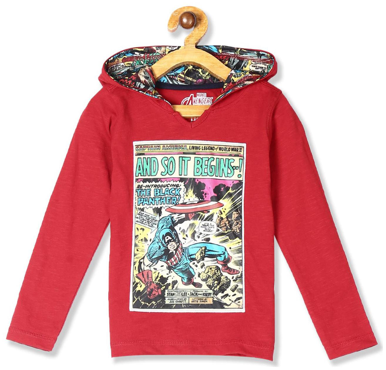 

Colt Boy Cotton Printed T-shirt - Red