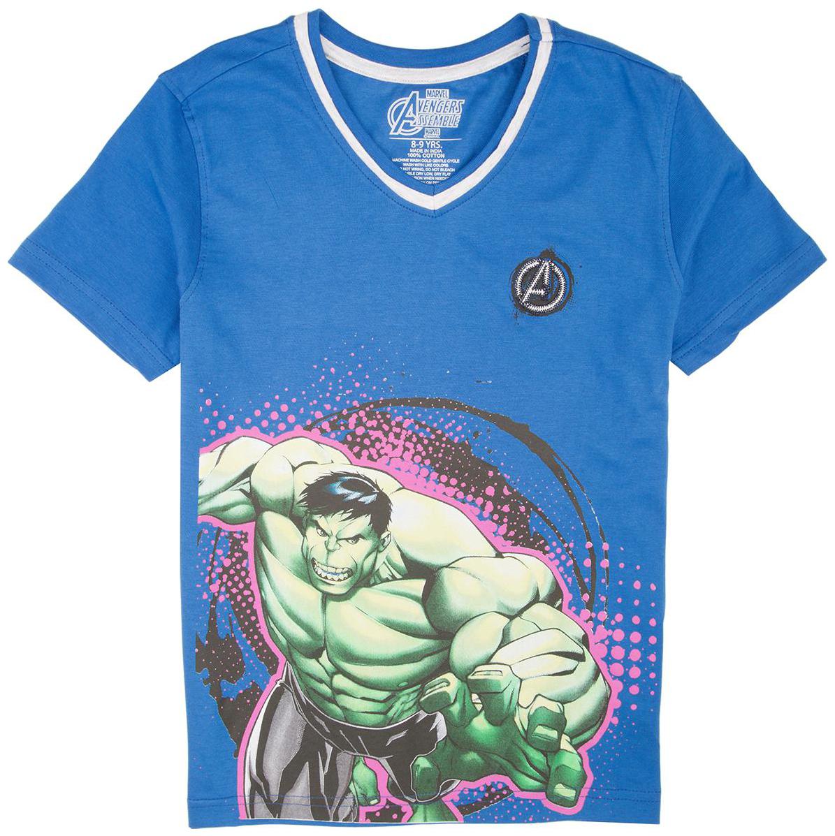 

Colt Boy Cotton Printed T-shirt - Blue