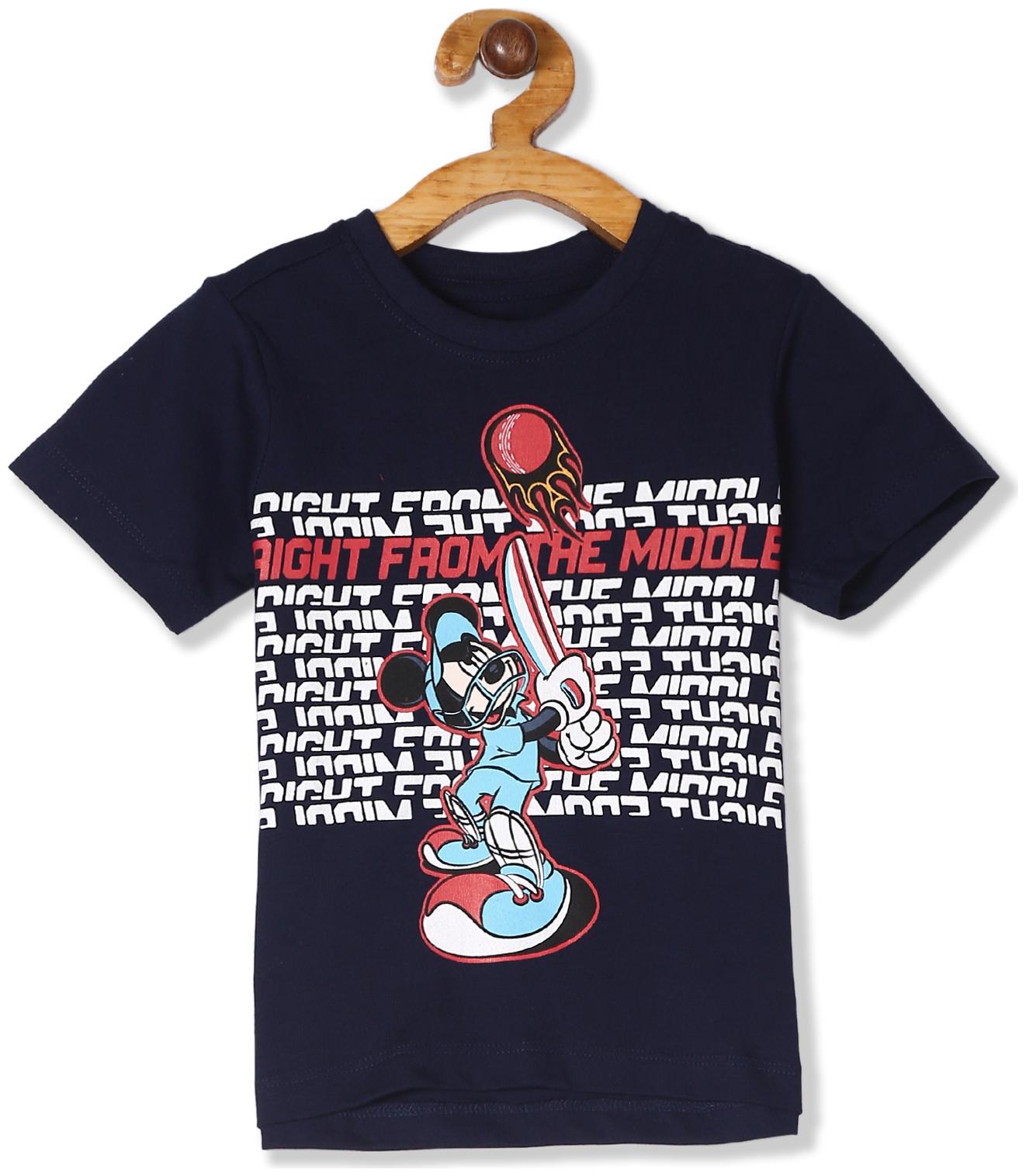 

Colt Boy Cotton Printed T-shirt - Blue
